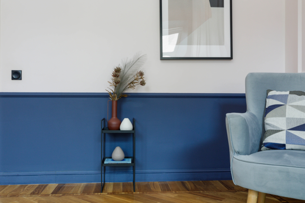 Кабинет №8 с софой, синий